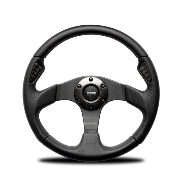 MOMO JET – AIRLEATHER & CARBON INSERTS STEERING WHEEL