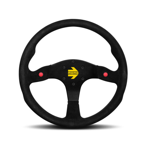 MOMO MOD.80 – BLACK SUEDE 350mm STEERING WHEEL