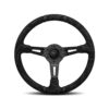 MOMO ULTRA BLACK EDITION – BLACK INSERT STEERING WHEEL