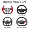 Audi R8/TT Style Customisable Steering Wheel (Fits 2010+ All Models)