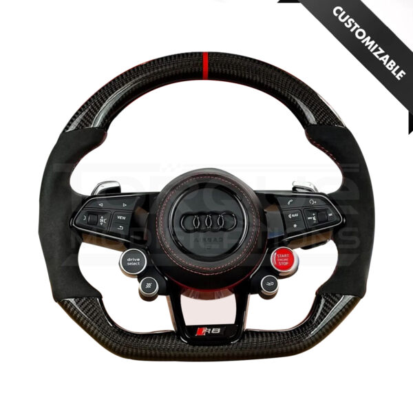 Audi R8/TT Style Customisable Steering Wheel (Fits 2010+ All Models)