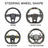 Audi RS Style Customisable Steering Wheel (Fits 2010 – 2018 All Models)