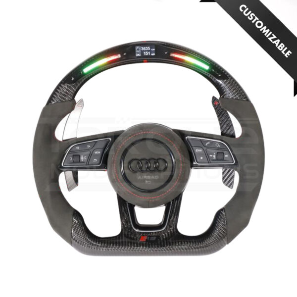 Audi RS Style Customisable Steering Wheel (Fits 2010 – 2018 All Models)