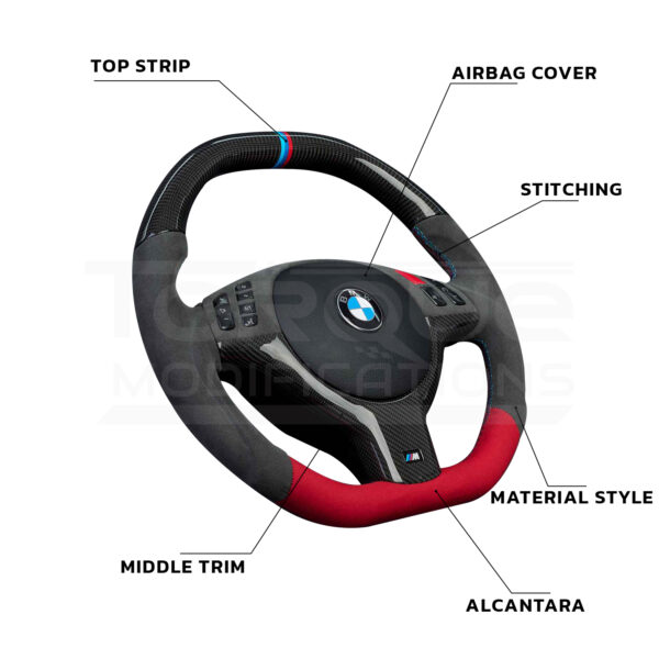 BMW E46 Style Customisable Steering Wheel