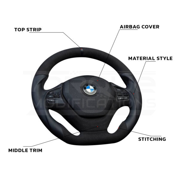 BMW F30 Style Customisable Steering Wheel