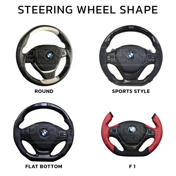 BMW F30 Style Customisable Steering Wheel