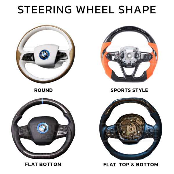 BMW I3 Style Customisable Steering Wheel