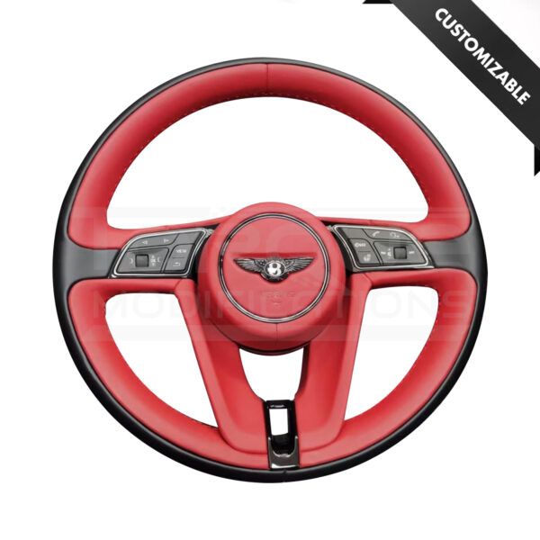 Bentley Style Customisable Steering Wheel