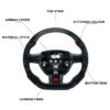 Ford Focus ST MK 2 Customisable Steering Wheel (Fits 2004-2010)