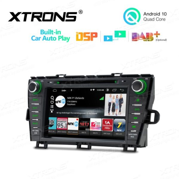 TOYOTA PRIUS 8” 2GB RAM & 32GB ROM ANDROID/IPHONE MULTIMEDIA CAR DVD PLAYER NAVIGATION SYSTEM WITH BUILT-IN CAR AUTOPLAY AND DSP (2009-13)