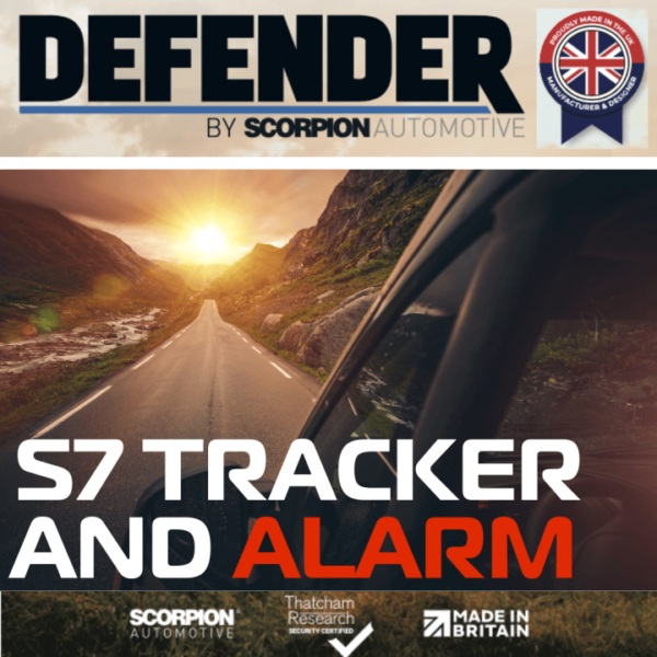 SCORPION DEFENDER S7 TRACKER & ALARM