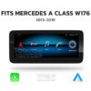 MERCEDES A CLASS W176 ANDROID 13 MULTIMEDIA HD IPS TOUCHSCREEN