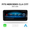 MERCEDES CLA CLASS W177 ANDROID 13 | MULTIMEDIA HD IPS TOUCHSCREEN DISPLAY + BUILT-IN WIRELESS CARPLAY & ANDROID AUTO 10.25″/ 12.3″ – Fits: 2013 – 2018 (LHD & RHD)