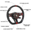 Porsche Cayenne Style Customisable Steering Wheel