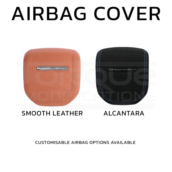 LAND ROVER CUSTOMISABLE AIRBAG COVERS