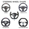 Subaru Impreza WRX Style Customisable Steering Wheel