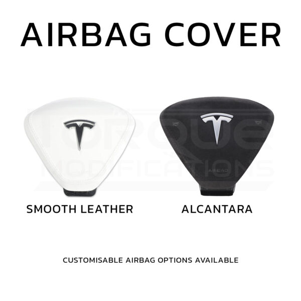 TESLA CUSTOMISABLE AIRBAG COVERS