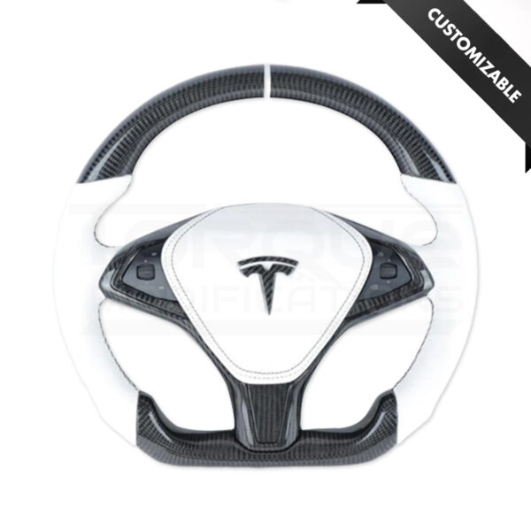 Tesla Model S Style Customisable Steering Wheel