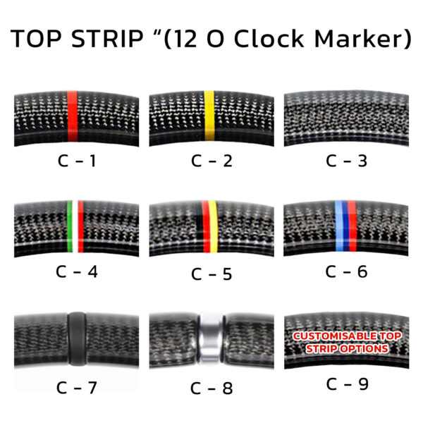 Jaguar F-type Style Customisable Steering Wheel