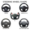 Toyota Supra A90/A91 Style Customisable Steering Wheel