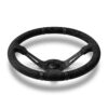 MOMO ULTRA BLACK EDITION – BLACK INSERT STEERING WHEEL